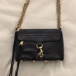 Rebecca Minkoff Mini M.A.C Crossbody- Black
